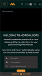 Mobile Screenshot of motionloops.com